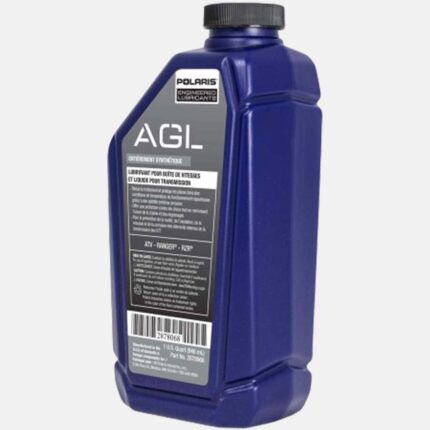 Polaris AGL Transmission Fluid and Gearcase Lubricant Full Synthetic for Off Road Vehicles with 4 Stroke Engine, 1 Quart, Qty 1-2878068